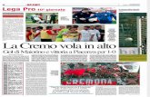 La Provincia Di Cremona 09-11-2015 - Calcio Lega Pro