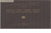 Manuale sulla guerra chimica per uso degli Ufficiali Medici (3959) 1941