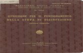 Istruzione sul funzionamento della stufa di disinfezione (Sistema Giannolli) (1803) 1940