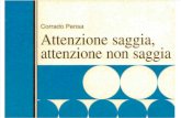 Corrado PENSA-Attenzione Saggia,Attenzione Non Saggia-Magnanelli