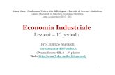 Economia Industriale Bo20102011santarelliprimo Periodo