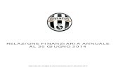 Juventus FC, Progetto di Bilancio al 30.06.2014