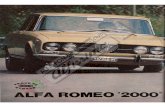 Alfa Romeo 2000 Berlina - Prova Su Strada