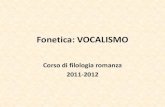 03.1 Fonetica Vocalismo