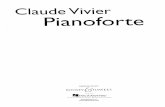 Vivier - Pianoforte