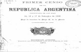 Censo de Argentina de 1869.