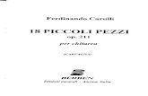 18 Piccoli Pezzi Op.211 (Carulli)
