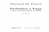 Manuel M. Ponce - Preludio y Fuga sobre un Tema de Bach