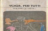 De Meric - Yoga Per Tutti - Garzanti 1978