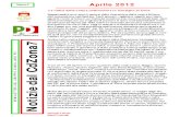 Newsletter di APRILE 2012 del Gruppo Consiliare PD di Zona 7-Milano