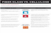 Fiberglass vs Cellulose
