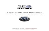 Corso SEO Italy SEO Wordpress