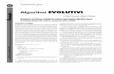 algoritmi evolutivi
