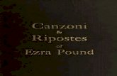 Pound - Canzoni & Ripostes