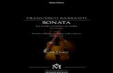 F.Barsanti Sonata n.1 Per Flauto e Continuo Ediz.musica Antica