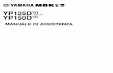 Yamaha MBK YP125 150 Majesty Skyliner 2001 Service Manual