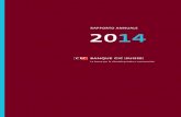 Rapporto annuale 2014 - Banca CIC (Svizzera) SA