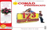 Volantino offerte Conad Ipermercato di Torino dal 30 aprile al 13 maggio 2015