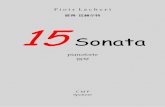 15 sonata per pianoforte