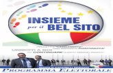 Programma Elettorale della lista civica "INSIEME per il BEL SITO"