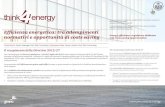Efficienza energetica: tra adempimenti normativi e opportunità di costs saving