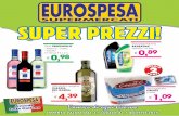 Offerte EUROSPESA dal 21 luglio al 1 agosto 2015