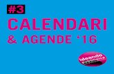 Calendari&agende2016 #3ideando