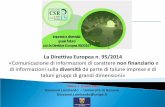 Giovanni Lombardo - La Direttiva Europea n. 95/2014