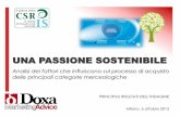Doxa - Una passione sostenibile