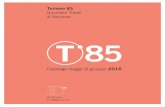 Turismo 85 Catalogo viaggi di gruppo 2016