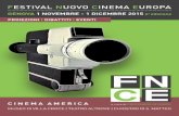 Festival Nuovo Cinema Europa 2015 - VI edizione (brochure)