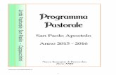 Programma pastorale 2015 2016