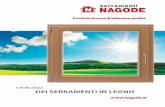 Catalogo dei serramenti in legno NAGODE