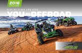 Arctic Cat Europe ATV and Side by Side brochure 2016 – Italian