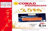 Volantino offerte Conad Ipermercato di Torino dal 28 dicembre 2015 al 6 gennaio 2016