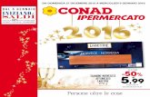 Volantino offerte Conad Ipermercato di Arma dal 27 dicembre 2015 al 6 gennaio 2016