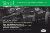 DECISO DO, flauta y guitarra (Colombia)