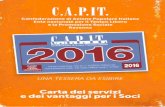 Carta dei Servizi 2016 CAPIT