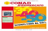 Volantino offerte Conad Ipermercato di Torino dal 18 febbraio al 2 marzo 2016
