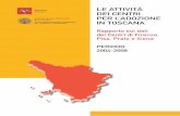 Le attività dei centri per l'adozione in Toscana