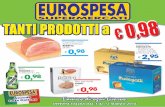Offerte EUROSPESA dal 01 al 12 marzo 2016