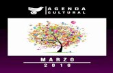 Agenda Cultural de Marzo 2016