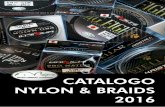 Catalogo Majora Nylon & Braids 2016