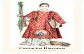 La storia di San Cesareo diacono e martire: CAESARIUS DIACONUS