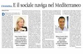 E il sociale Naviga nel Mediterraneo