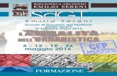 SdGT Emilio Sereni IV Edizione Anno 2016