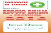 Reggio Emilia 2016 - Farmacie di Turno