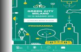 GREEN CITY MILANO 13-15 MAGGIO 2016 - PROGRAMMA