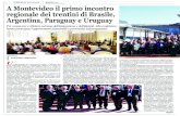 Primer encuentro regional de los trentinos (Montevideo - Mayo 2016)