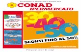 Volantino offerte Conad Ipermercato di Torino dal 2 al 15 giugno 2016